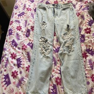 Aeropostale mom jeans